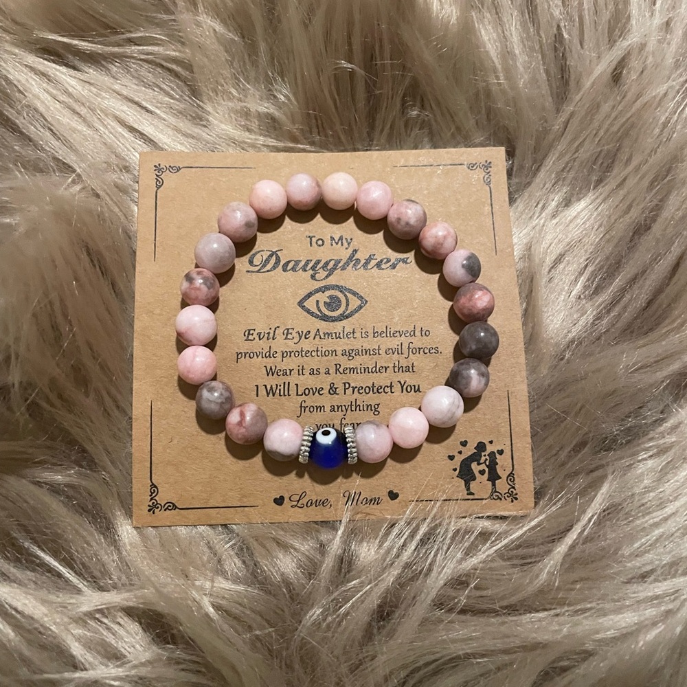 Evil Eye Bracelet for Daughter (New)